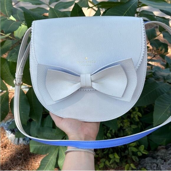 kate spade Handbags - KATE SPADE leather Bow Flap Mulberry Lane Court Crossbody Bag